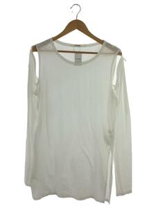 LIMI feu◆長袖Tシャツ/S/コットン/WHT/LN-T04-044