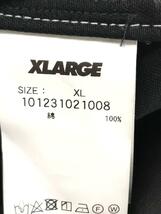 X-LARGE◆ジャケット/XL/コットン/BLK/無地/101231021008_画像4