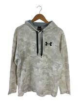 UNDER ARMOUR◆パーカー/L/コットン/GRY/カモフラ/MTR1814_画像1