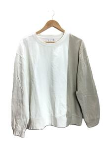 ZARA◆スウェット/XL/コットン/WHT/RN77302