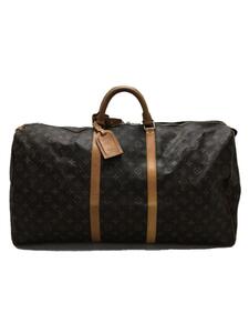 LOUIS VUITTON◆キーポル60_モノグラム_BRW/PVC/BRW/M41422