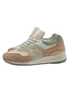 NEW BALANCE◆ローカットスニーカー/28cm/PNK/スウェード/M997LBH