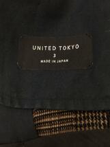 UNITED TOKYO◆ストレートパンツ/3/コットン/BRW/グレンチェック/407340017_画像4