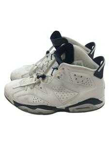 NIKE◆AIR JORDAN 6 RETRO_エア ジョーダン 6 レトロ/28cm/WHT