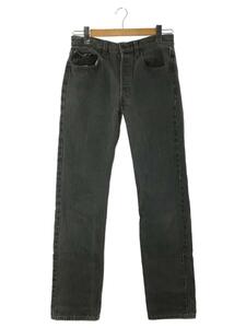 Levi’s◆ボトム/32/デニム/グレー/USA製/先染め/501-0658/刻印653/裾スレ有