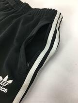 adidas◆SST TRACK PANTS/ボトム/XS/ポリエステル/BLK_画像5