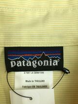 patagonia◆長袖シャツ/L/ポリエステル/YLW_画像3