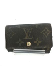 LOUIS VUITTON◆ミュルティクレ6_モノグラム_BRW/レザー/BRW/メンズ/M62630/ルイヴィトン