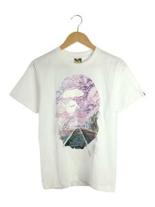 A BATHING APE◆Tシャツ/XS/コットン/WHT/001TEL201007F