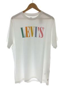 Levi’s◆Tシャツ/L/コットン/WHT/プリント