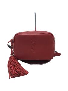 SAINT LAURENT* shoulder bag [ buying up ]/ leather / red /527096