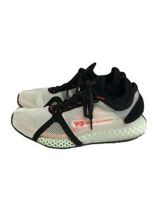 Y-3◆Y-3◆ローカットスニーカー/26cm/WHT/FZ4501/RUNNER 4D IOW/箱付き