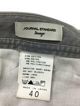 JOURNAL STANDARD L’essage◆スキニーパンツ/40/コットン/GRY/無地_画像4