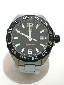 TAGHeuer◆フォーミュラ1__QZ_SS_41mm/アナログ/ステンレス/BLK/SLV/SS