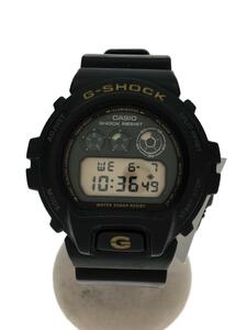 CASIO◆クォーツ腕時計・G-SHOCK/デジタル/ラバー/BLK/BLK/SS