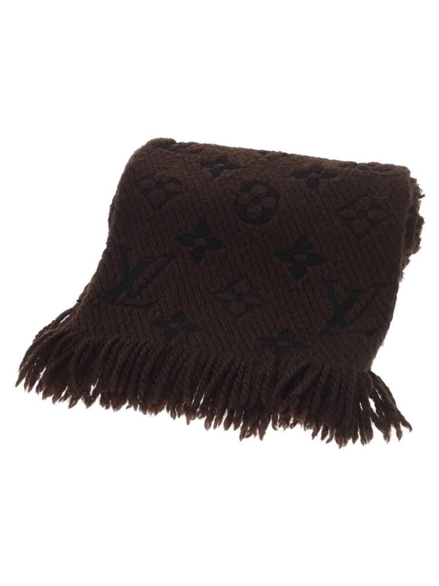 ヤフオク! - LOUIS VUITTON◇マフラー/カシミア/BRW/総...