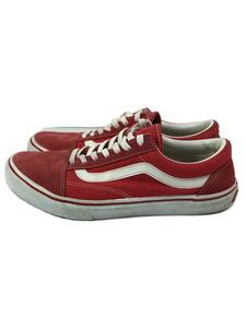 VANS◆ローカットスニーカー/US8.5/RED