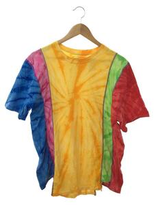 Rebuild by Needles◆19SS/5 Cuts Tee-Tie Dye/タイダイ染め/Tシャツ/M/コットン/マルチカラー/ch294