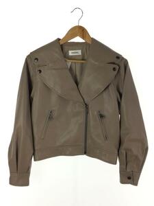 SNIDEL* double rider's jacket /1/-/ Brown 