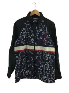 MONCLER◆MONCLER/モンクレールナイロンジャケット/ナイロン/ネイビー/総柄/D20914108085 539F1