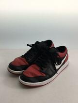 NIKE◆ローカットスニーカー/27cm/BLK/553558-066/Air Jordan 1 Low_画像2