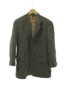 HARRIS TWEED◆×B.J Keants/テーラードジャケット/-/ウール/マルチカラー/ヘリンボーン/USA製