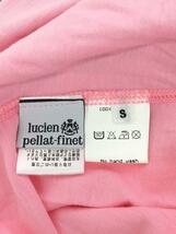 lucien pellat-finet◆Tシャツ/S/コットン/PNK_画像3