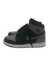 NIKE◆AIR JORDAN 1 RETRO HIGH OG BG/エアジョーダンレトロハイ/ブラック/24cm/_画像1