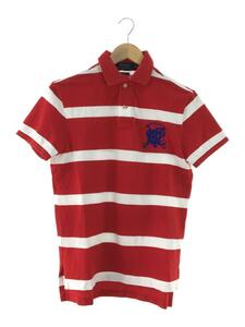 POLO RALPH LAUREN◆ポロシャツ/S/コットン/RED