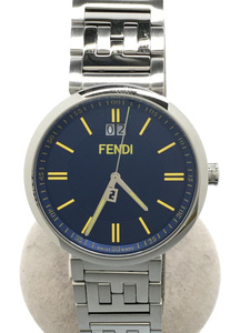 FENDI◆クォーツ腕時計/アナログ/-/NVY/SLV/001-105-093