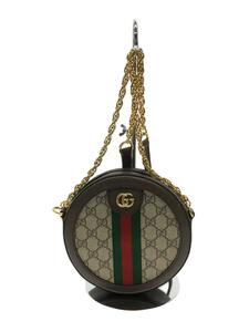 GUCCI◆ショルダーバッグ_オフィディア_GGスプリーム/PVC/BEG