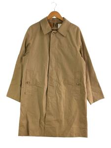 BURBERRY◆CAMDEN CAR COAT/ステンカラーコート/50/コットン/ベージュ/無地/8002397