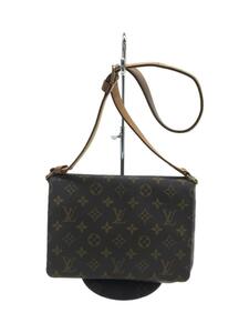 LOUIS VUITTON◆ミュゼット・タンゴ・ショートショルダー_モノグラム_BRW/PVC/BRW/無地