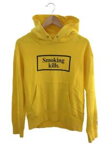 #FR2◆smoking kills/パーカー/S/コットン/YLW
