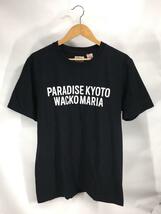 WACKO MARIA◆Tシャツ/L/コットン/BLK_画像1