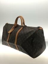 LOUIS VUITTON◆キーポル55_モノグラム_BRW/PVC/BRW/ボストンバッグ/ブラウン/M41424/旅行鞄_画像2