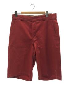 DICKIES◆ショートパンツ/XL位/コットン/RED/レッド/短パン/無地/