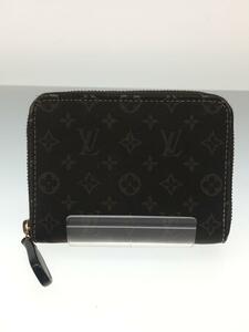 LOUIS VUITTON◆ジッピー・コインパース_モノグラム・イディール_BLK/キャンバス/BLK/総柄/レディース