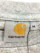 Carhartt◆Tシャツ/M/コットン/GRY/無地_画像3