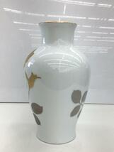 大倉陶園◆金蝕バラ28cm/壷・花瓶_画像3