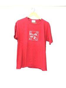 Keith Haring◆Tシャツ/L/コットン/RED