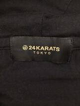 24karats◆トップス/M/コットン/BLK/24954775_画像3