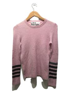 FREE CITY* sweater ( thin )/XS/ cashmere /PNK