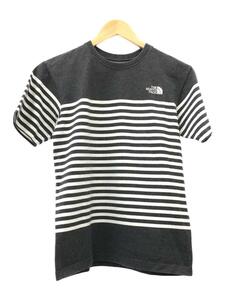 THE NORTH FACE◆S/S CEO α Border Tee_ショートスリーブ セオ アルファ ボーダー ティー/S/コットン/G