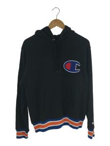 Champion◆パーカー/L/コットン/BLK/無地