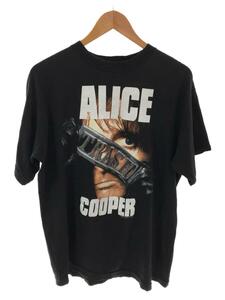 Tシャツ/L/コットン/BLK/ALICE COOPER/90s