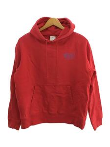 WIND AND SEA◆WDS HOODIE/パーカー/M/コットン/RED/WDS-CS-26/使用感有