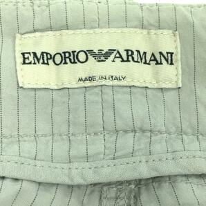 EMPORIO ARMANI◆サイドアジャスターボトム/48/グレー/ストライプ/PROD/2004/05の画像4