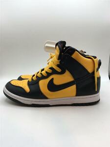 NIKE◆ハイカットスニーカー/26.5cm/YLW/DD1399-700/DUNK HIGH UNIVERSITY