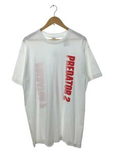 FRUIT OF THE LOOM◆Predator2/1990/movie T/Tシャツ/XL/コットン/WHT